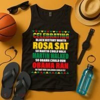 Celebrating Black History Month Tank Top thumb 4