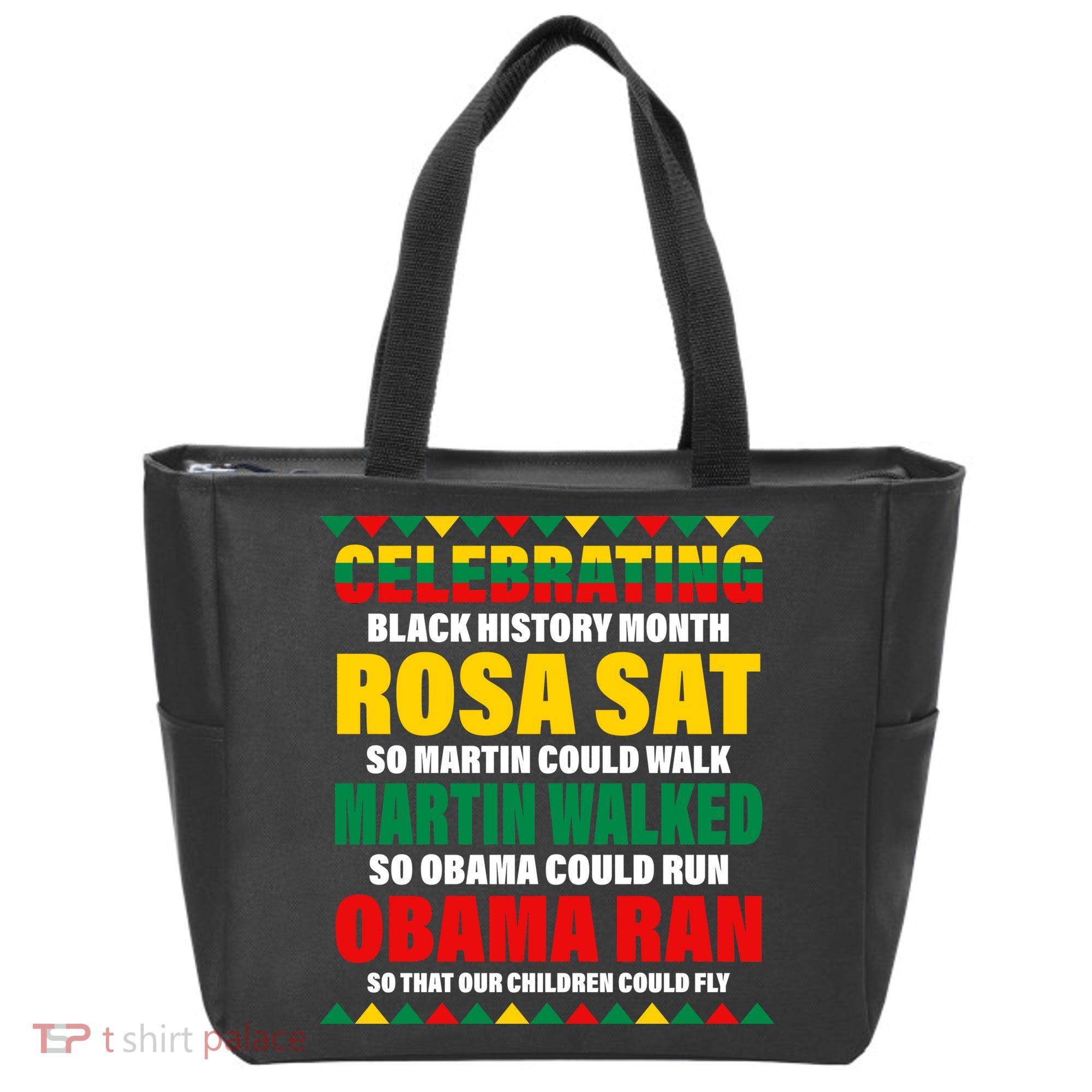 Celebrating Black History Month Tote Bag