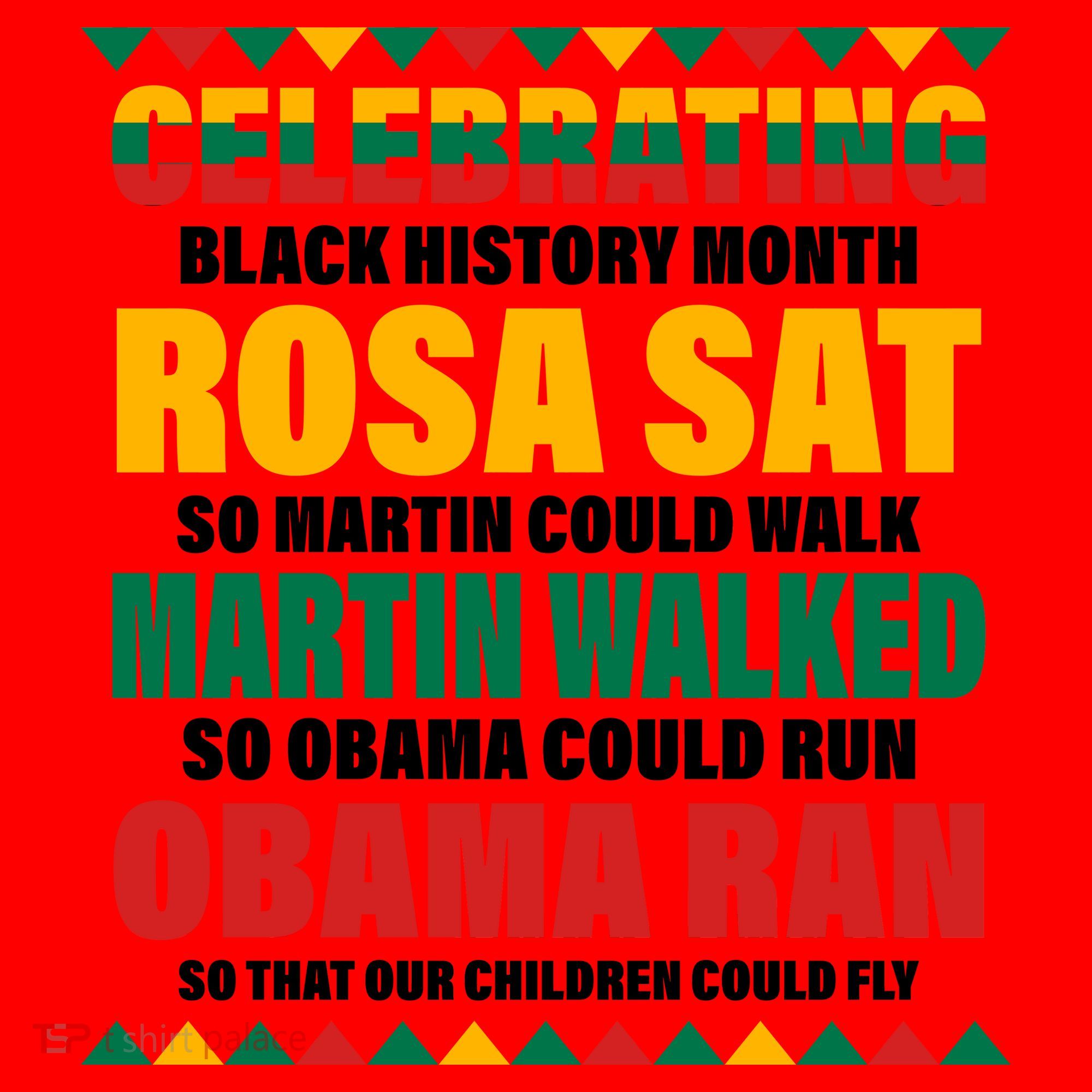 Celebrating Black History Month Santa Hat