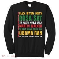 Celebrating Black History Month Rosa Martin Obama Sweatshirt thumb 0