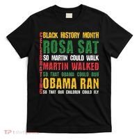 Celebrating Black History Month Rosa Martin Obama T-Shirt thumb 0