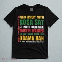 Celebrating Black History Month Rosa Martin Obama T-Shirt thumb 5