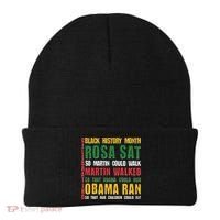 Celebrating Black History Month Rosa Martin Obama Beanie thumb 0