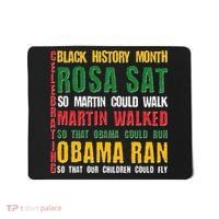 Celebrating Black History Month Rosa Martin Obama Mousepad thumb 0