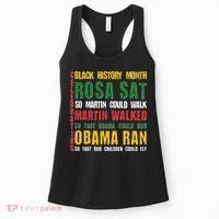 Celebrating Black History Month Rosa Martin Obama Women's Tank Top thumb 0