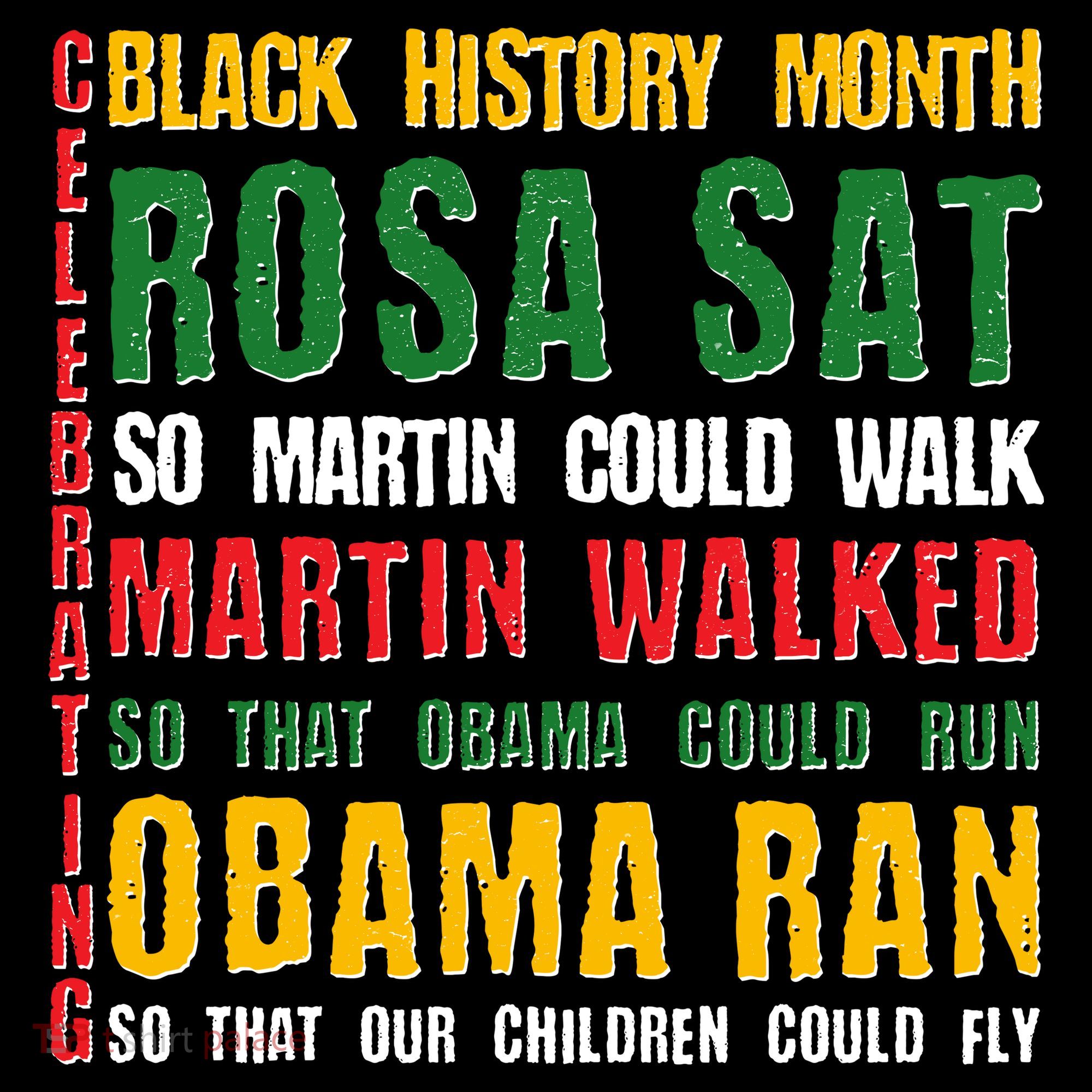 Celebrating Black History Month Rosa Martin Obama Women's Tank Top