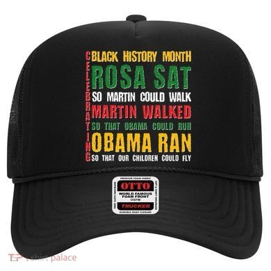 Celebrating Black History Month Rosa Martin Obama Hat