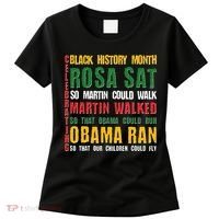 Celebrating Black History Month Rosa Martin Obama Women's T-Shirt thumb 0