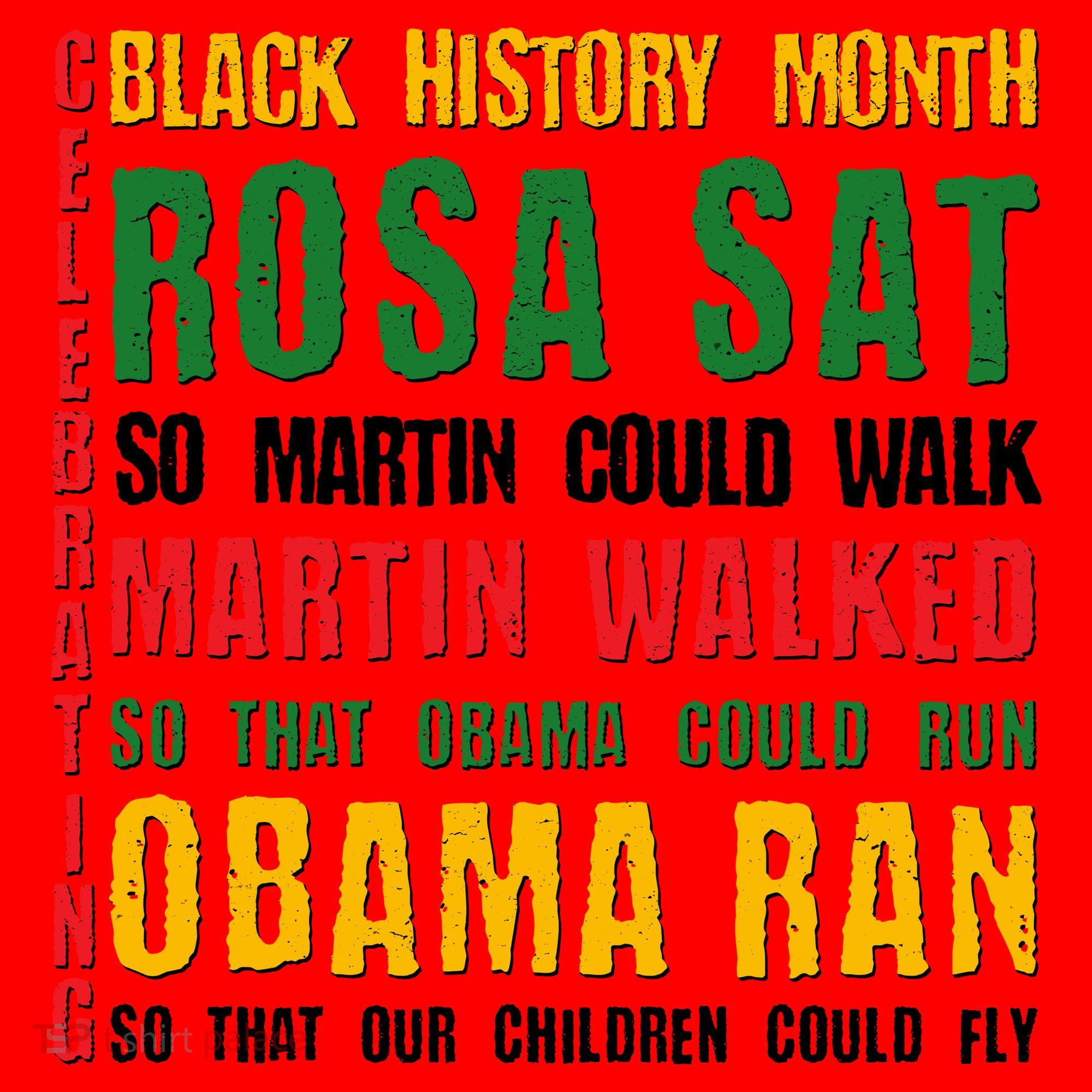 Celebrating Black History Month Rosa Martin Obama Santa Hat