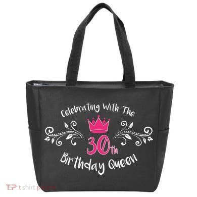 Celebrating With The 30th Birthday Queen Tote Bag