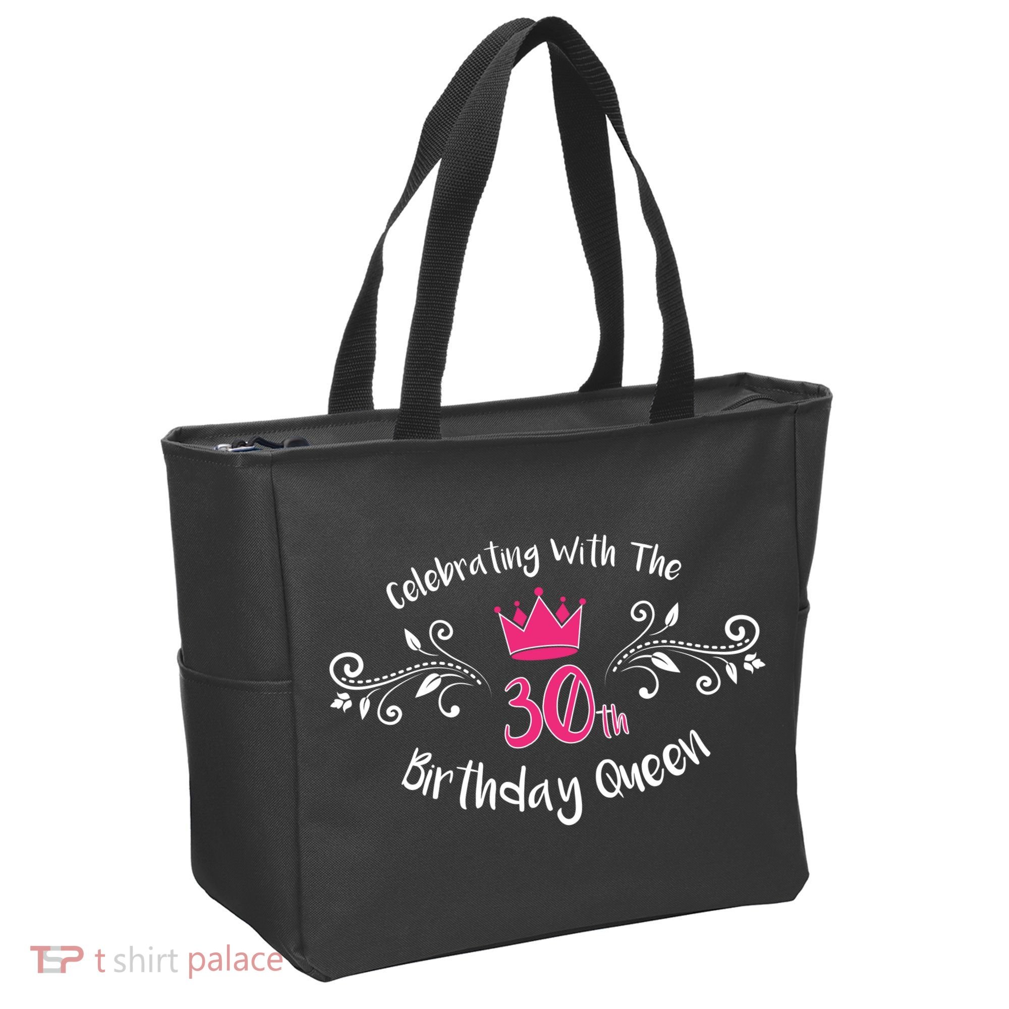 Celebrating With The 30th Birthday Queen Tote Bag