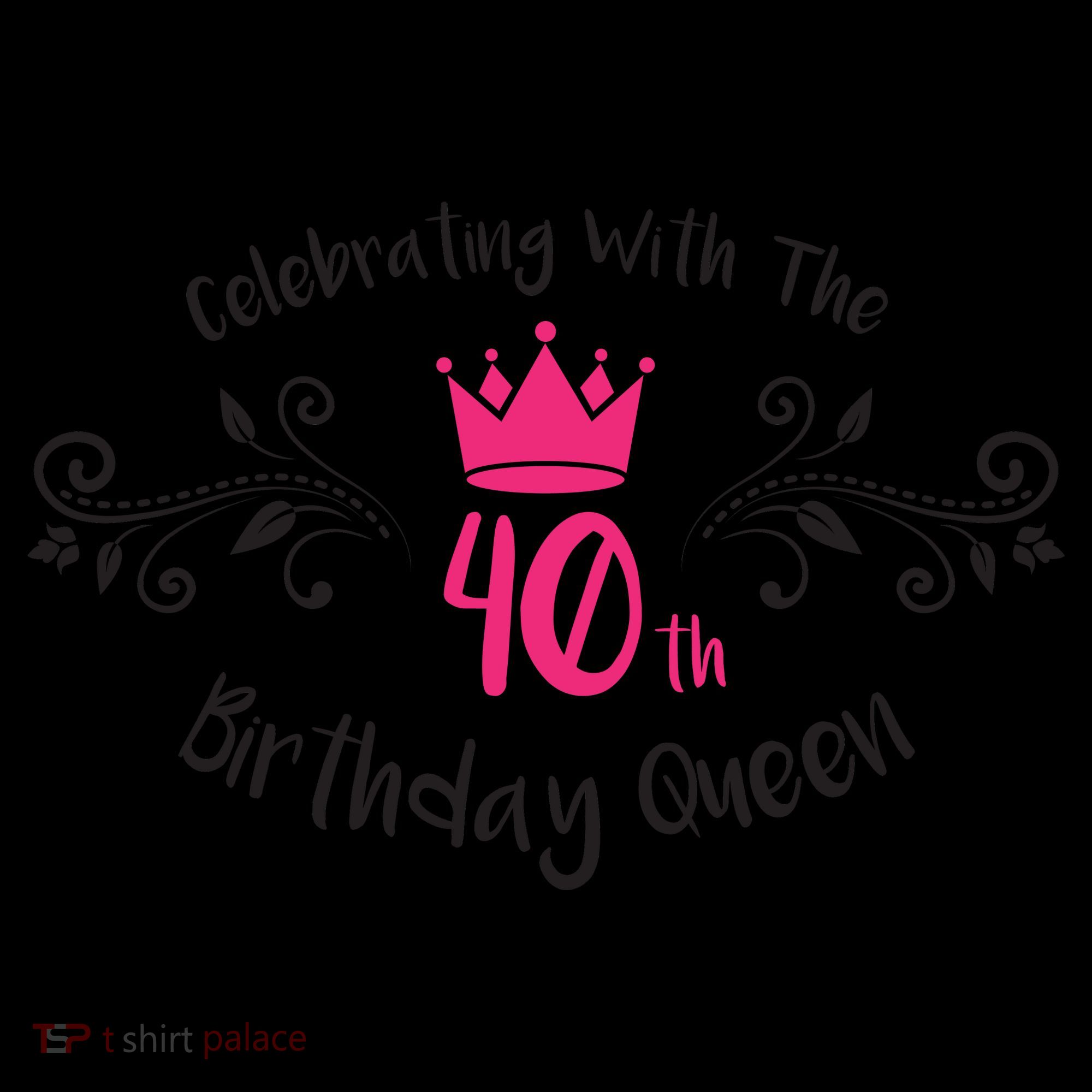 Celebrating With The 40th Birthday Queen Coffee Mug