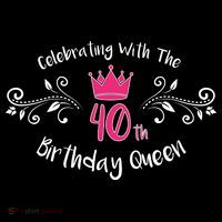 Celebrating With The 40th Birthday Queen Mousepad thumb 1