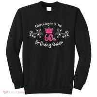 Celebrating With The 60th Birthday Queen Sweatshirt thumb 0