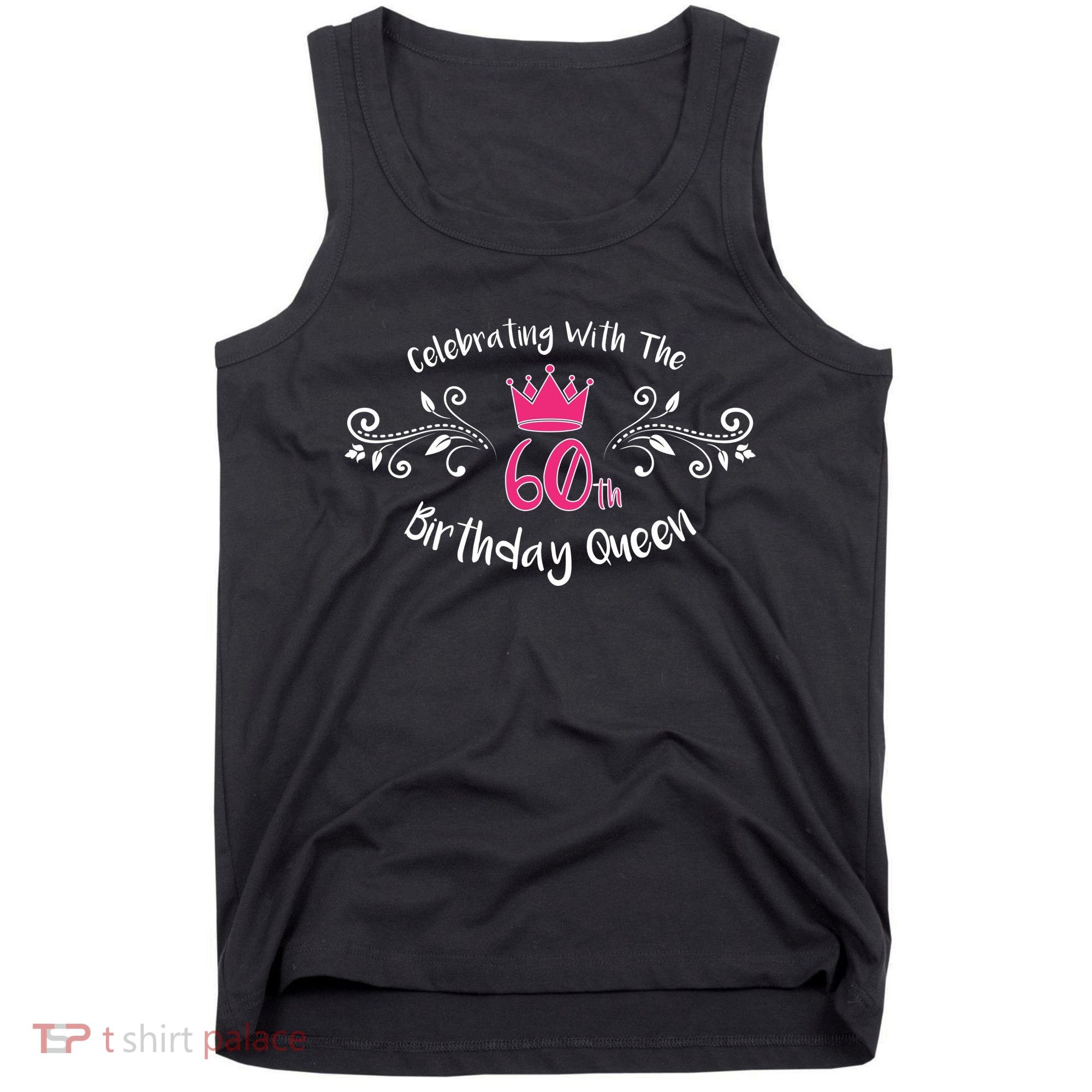 Celebrating With The 60th Birthday Queen Tank Top