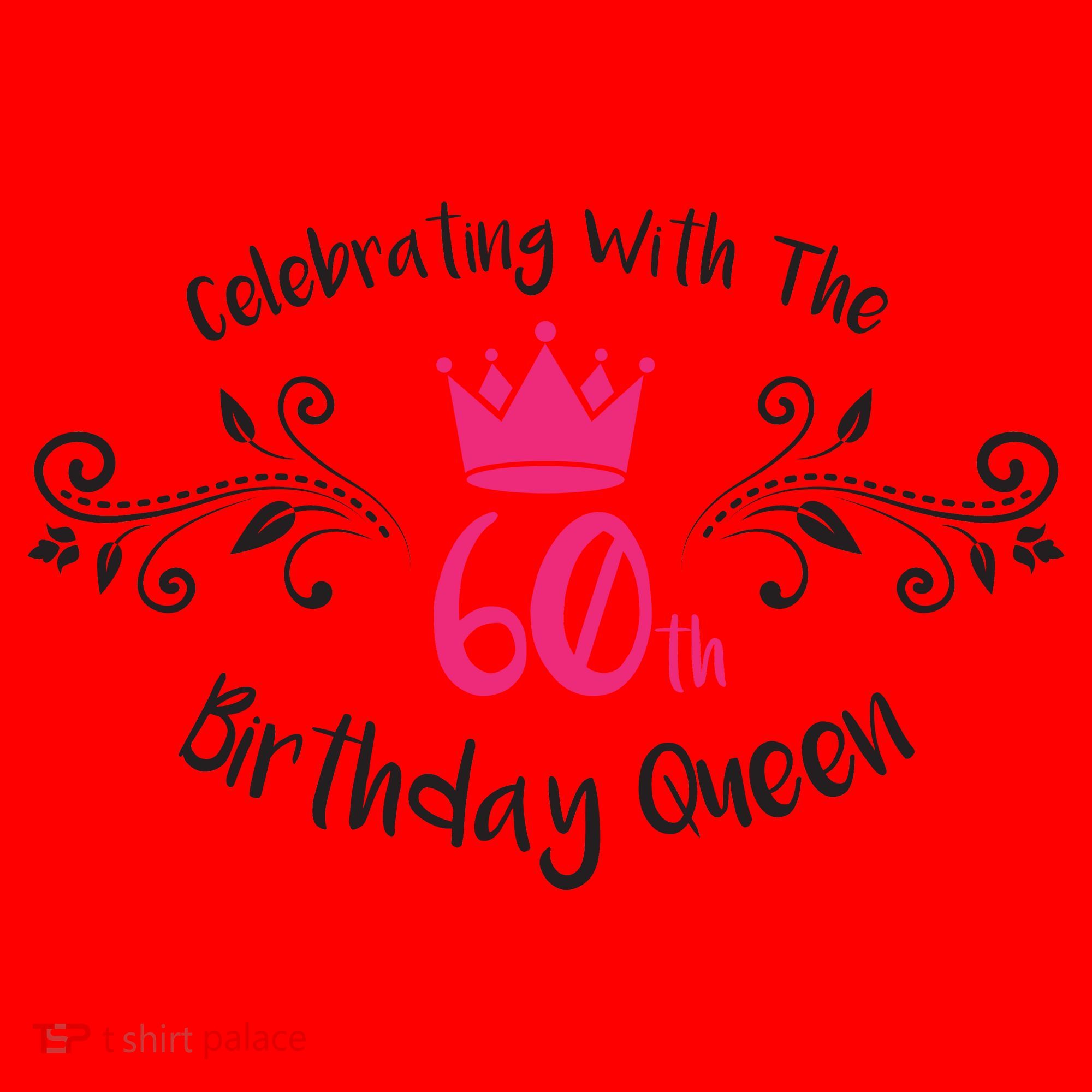 Celebrating With The 60th Birthday Queen Santa Hat