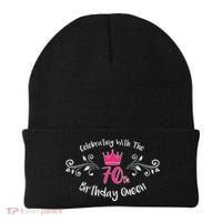 Celebrating With The 70th Birthday Queen Beanie thumb 0