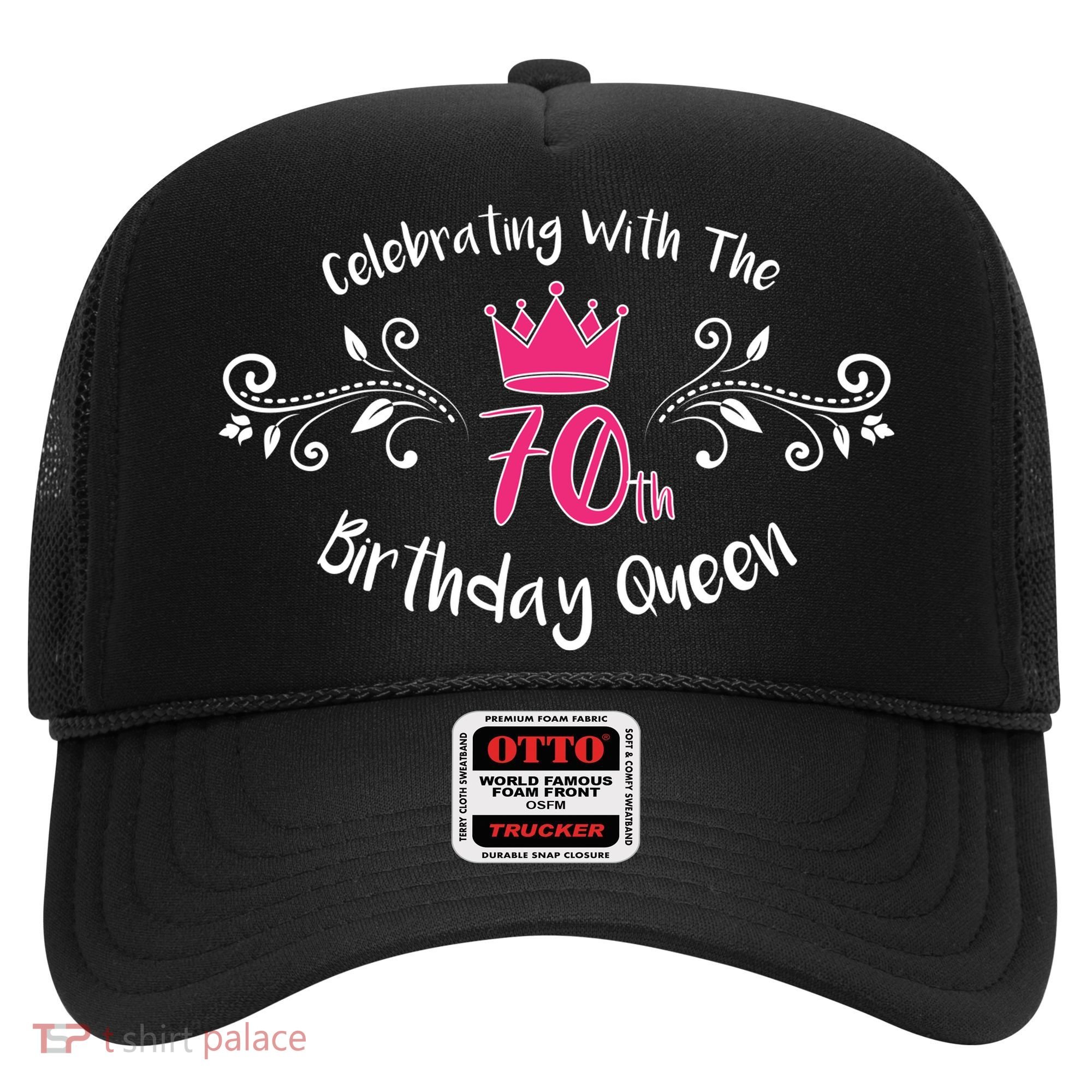 Celebrating With The 70th Birthday Queen Hat