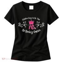 Celebrating With The 70th Birthday Queen Women's T-Shirt thumb 0
