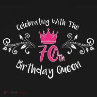 Celebrating With The 70th Birthday Queen Tote Bag thumb 4