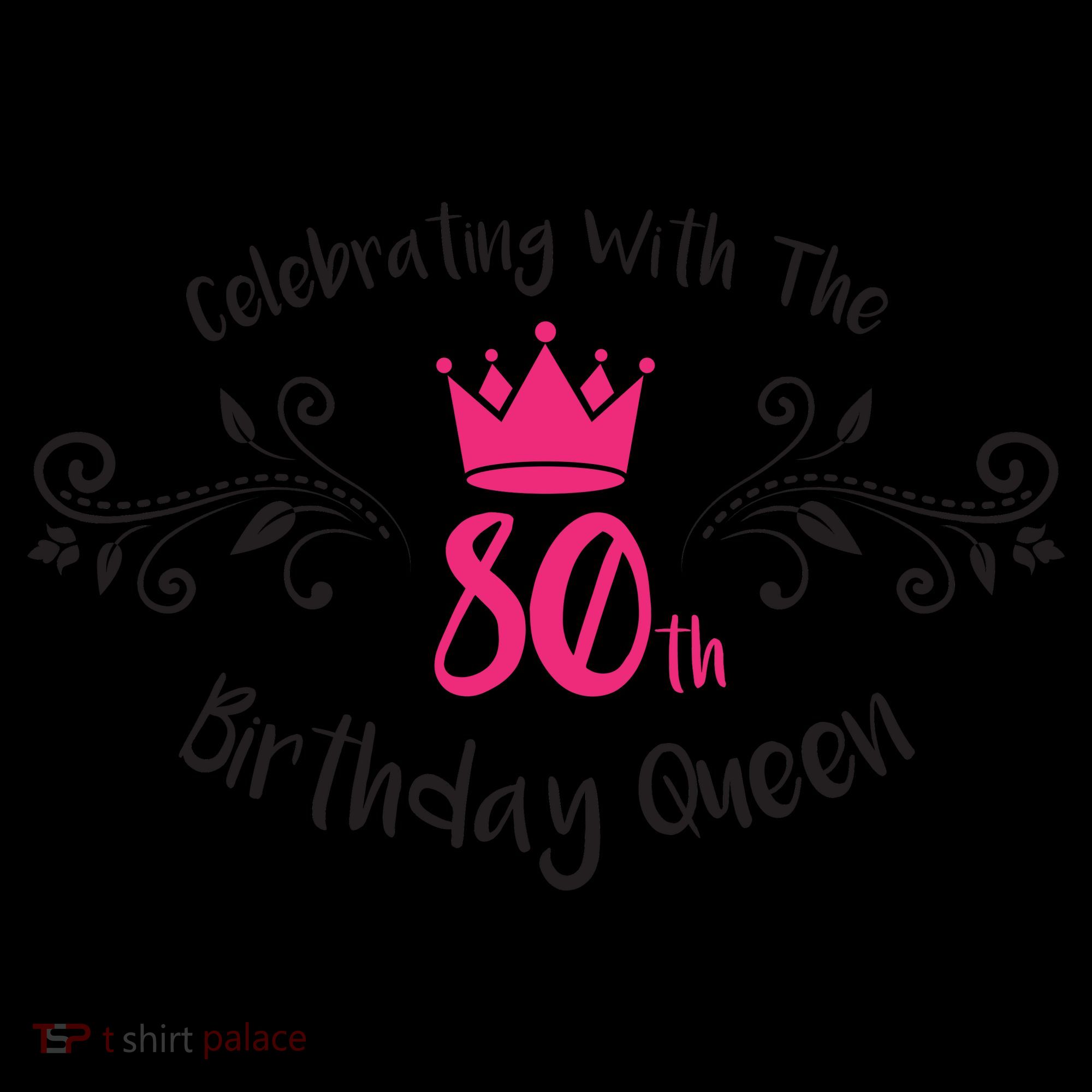 Celebrating With The 80th Birthday Queen Coffee Mug