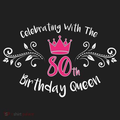 Celebrating With The 80th Birthday Queen 11oz C Handle Ceramic Mug