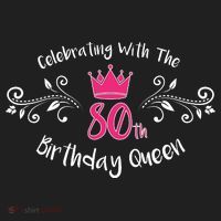 Celebrating With The 80th Birthday Queen 11oz C Handle Ceramic Mug thumb 5