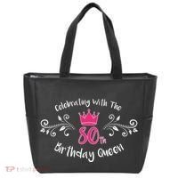Celebrating With The 80th Birthday Queen Tote Bag thumb 0