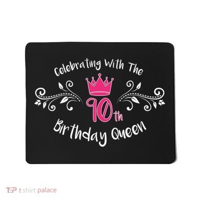 Celebrating With The 90th Birthday Queen Mousepad