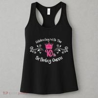 Celebrating With The 90th Birthday Queen Women's Tank Top thumb 3