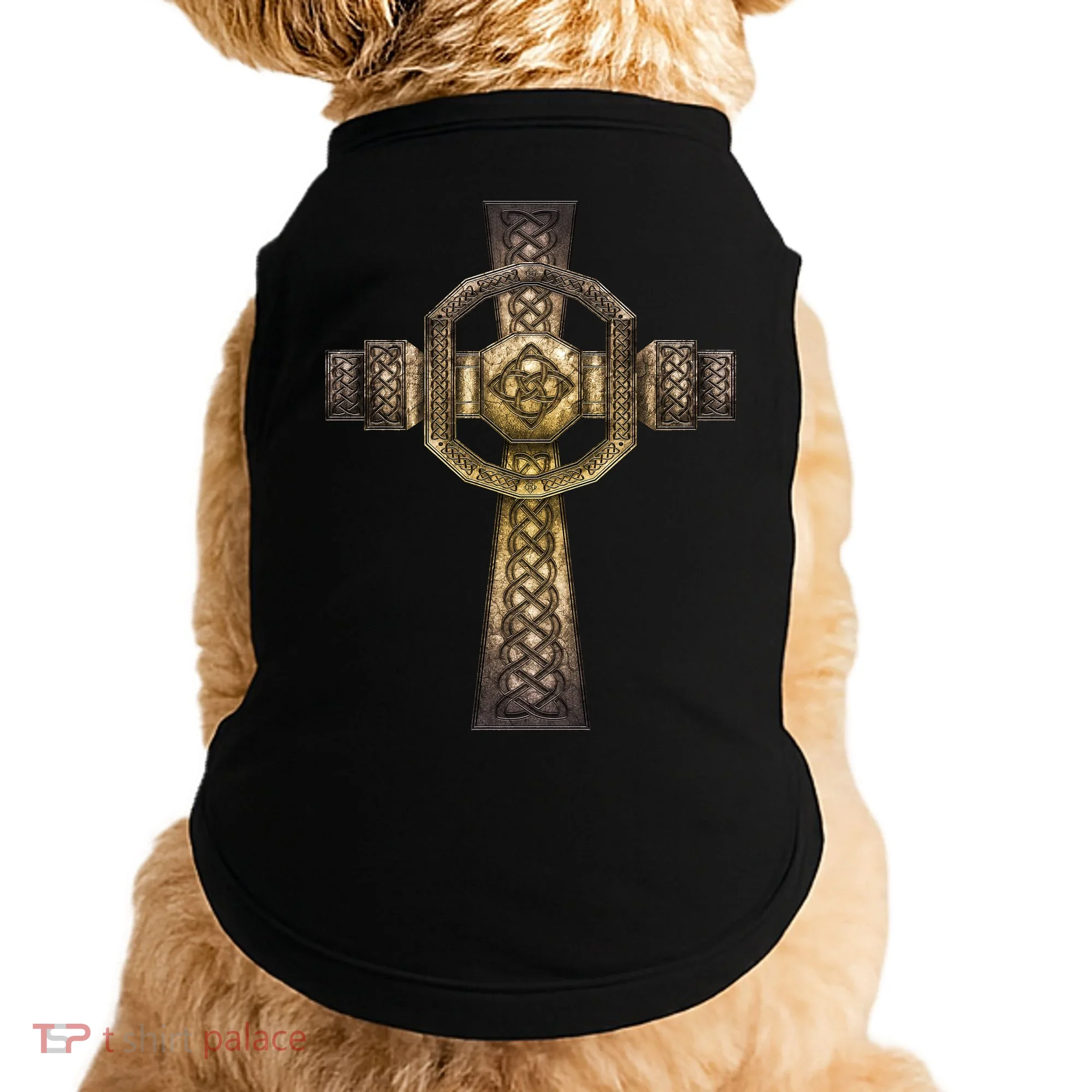 Celtic Irish Cross Doggie Tank
