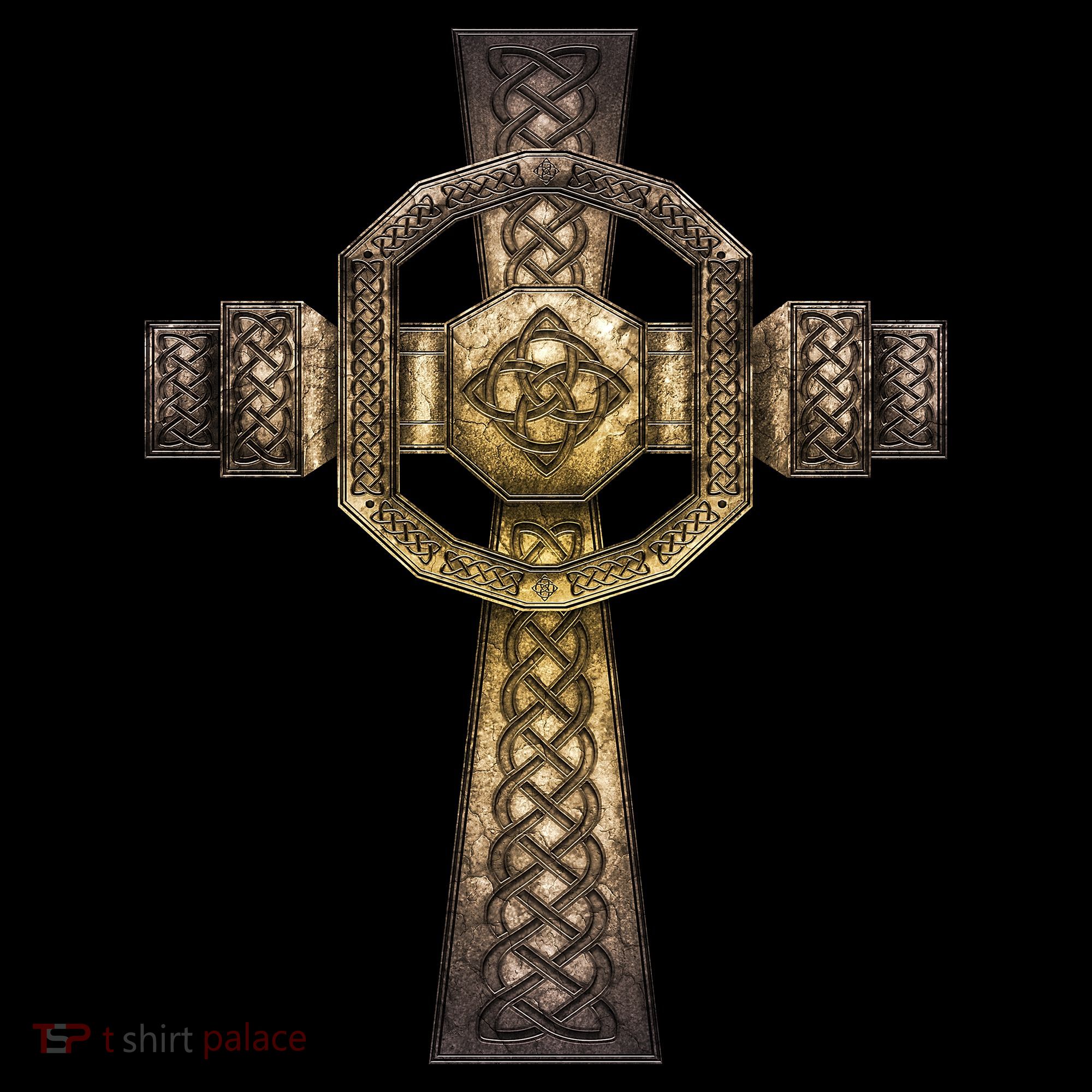 Celtic Irish Cross Doggie Tank