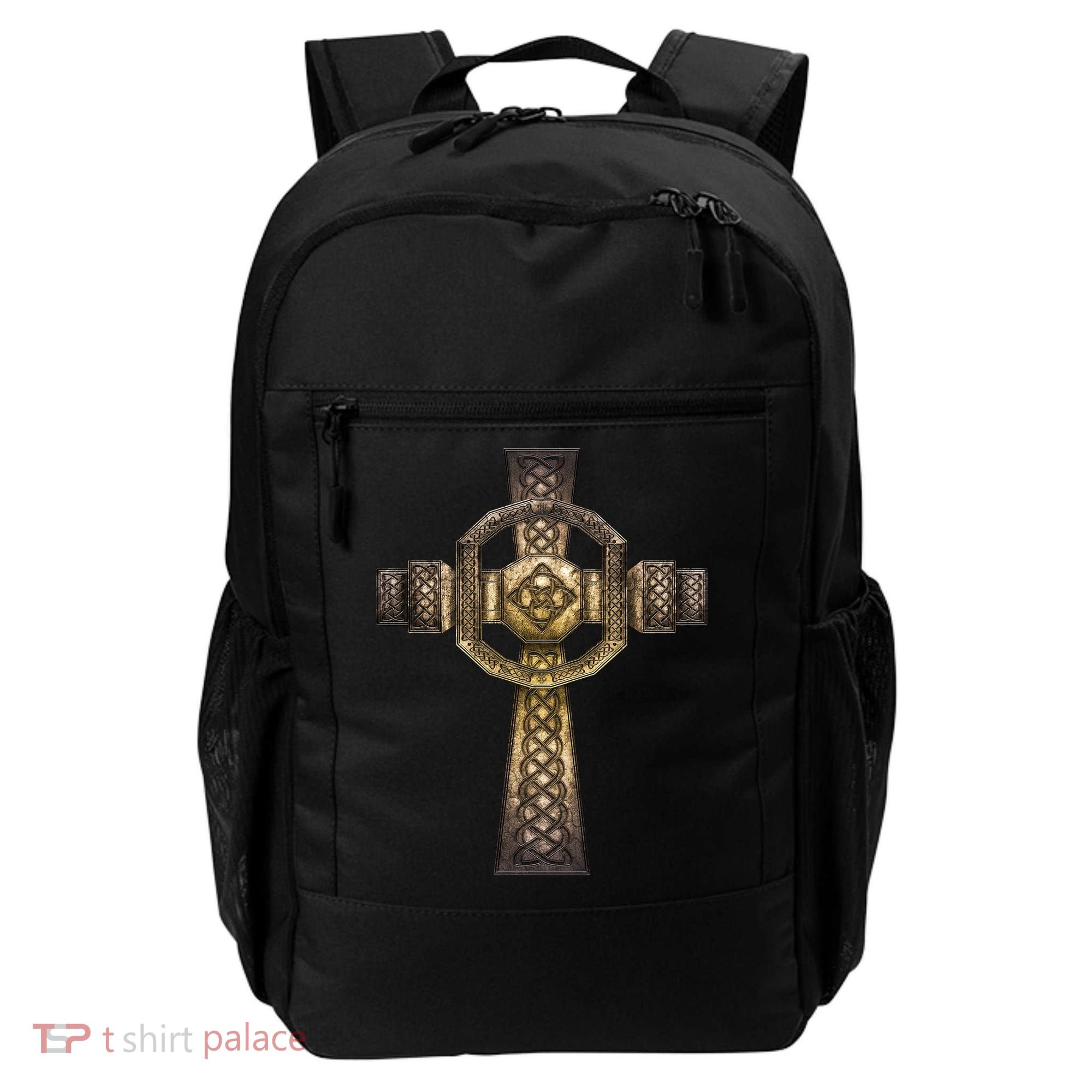 Celtic Irish Cross Backpack