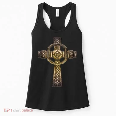 Celtic Irish Cross Women's Tank Top