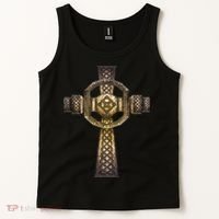 Celtic Irish Cross Tank Top thumb 2