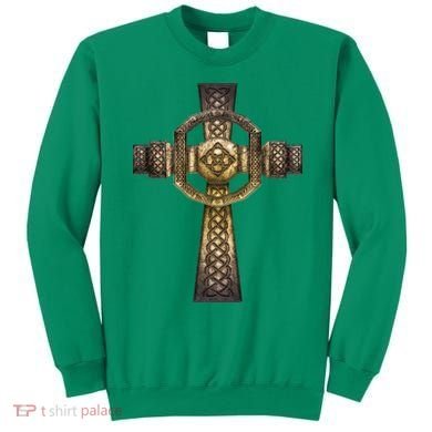 Celtic Irish Cross Sweatshirt