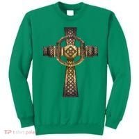 Celtic Irish Cross Sweatshirt thumb 0