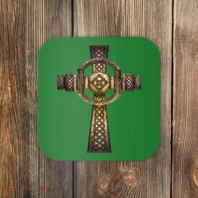 Celtic Irish Cross Coaster