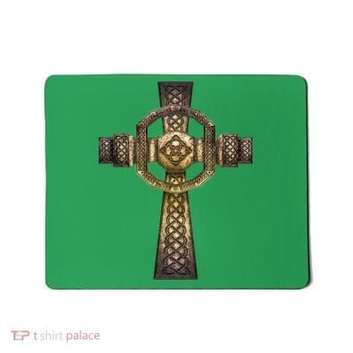 Celtic Irish Cross Mousepad