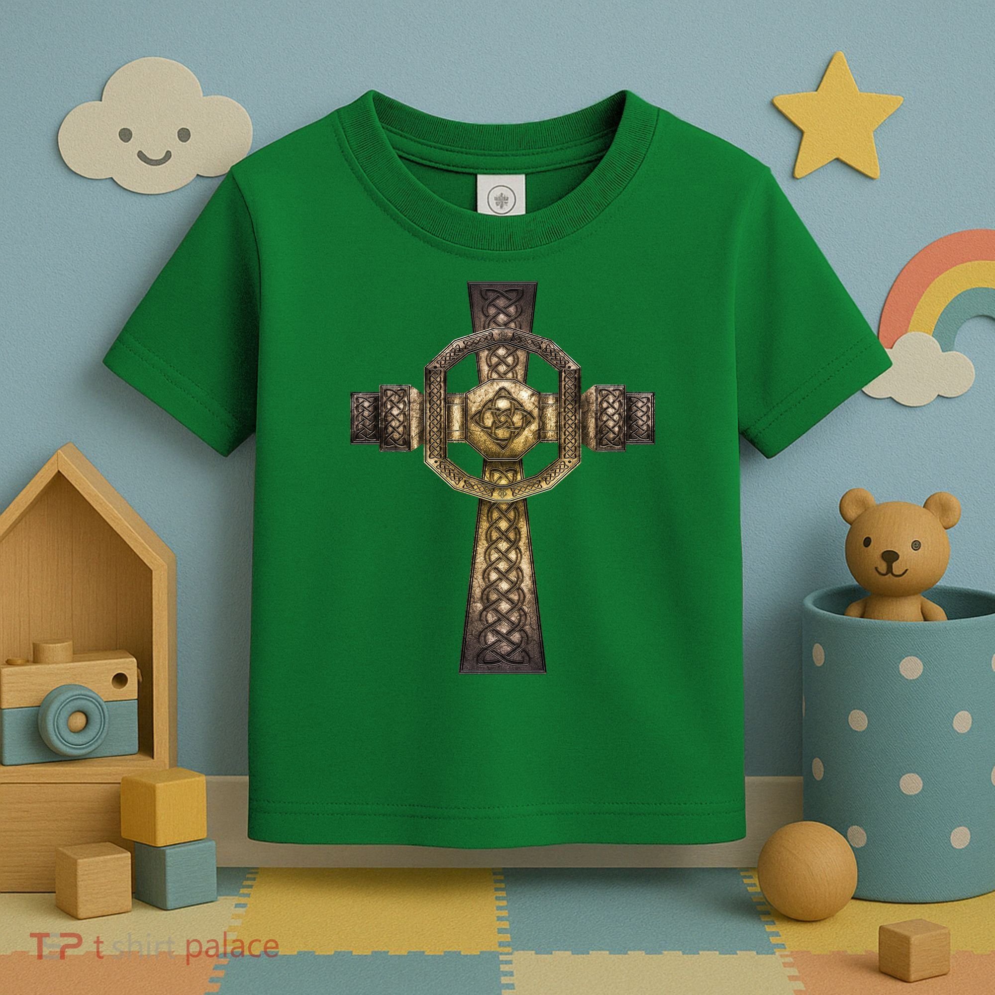 Celtic Irish Cross Toddler T-Shirt