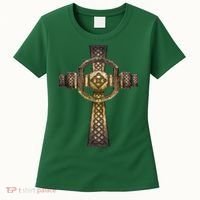 Celtic Irish Cross Women's T-Shirt thumb 0