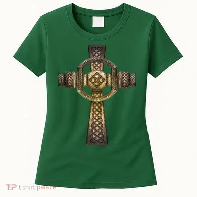 Celtic Irish Cross Women's T-Shirt