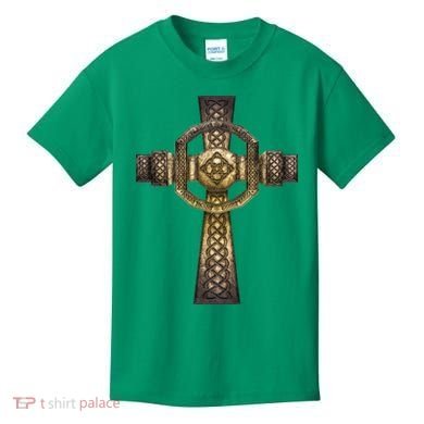 Celtic Irish Cross Kids T-Shirt