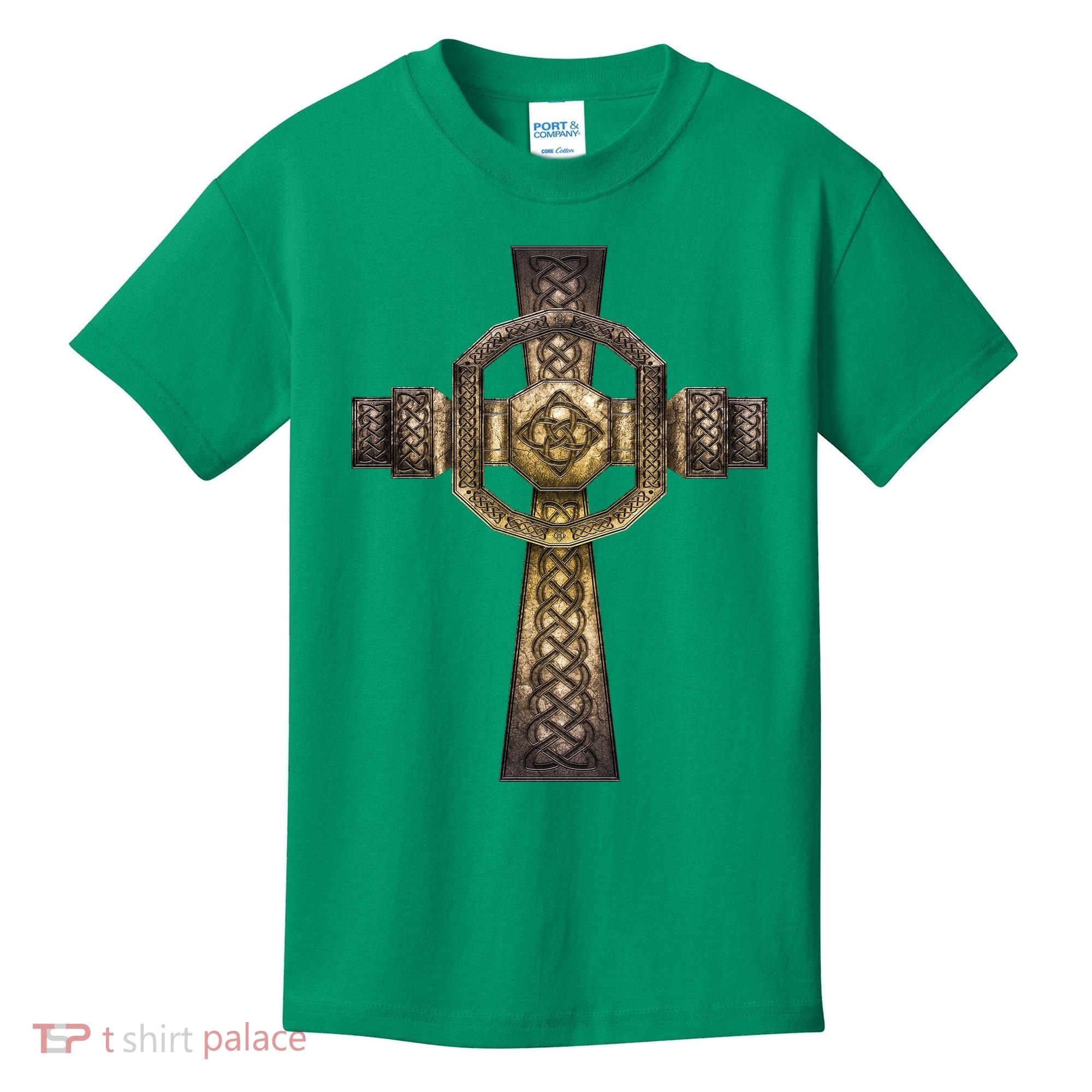 Celtic Irish Cross Kids T-Shirt