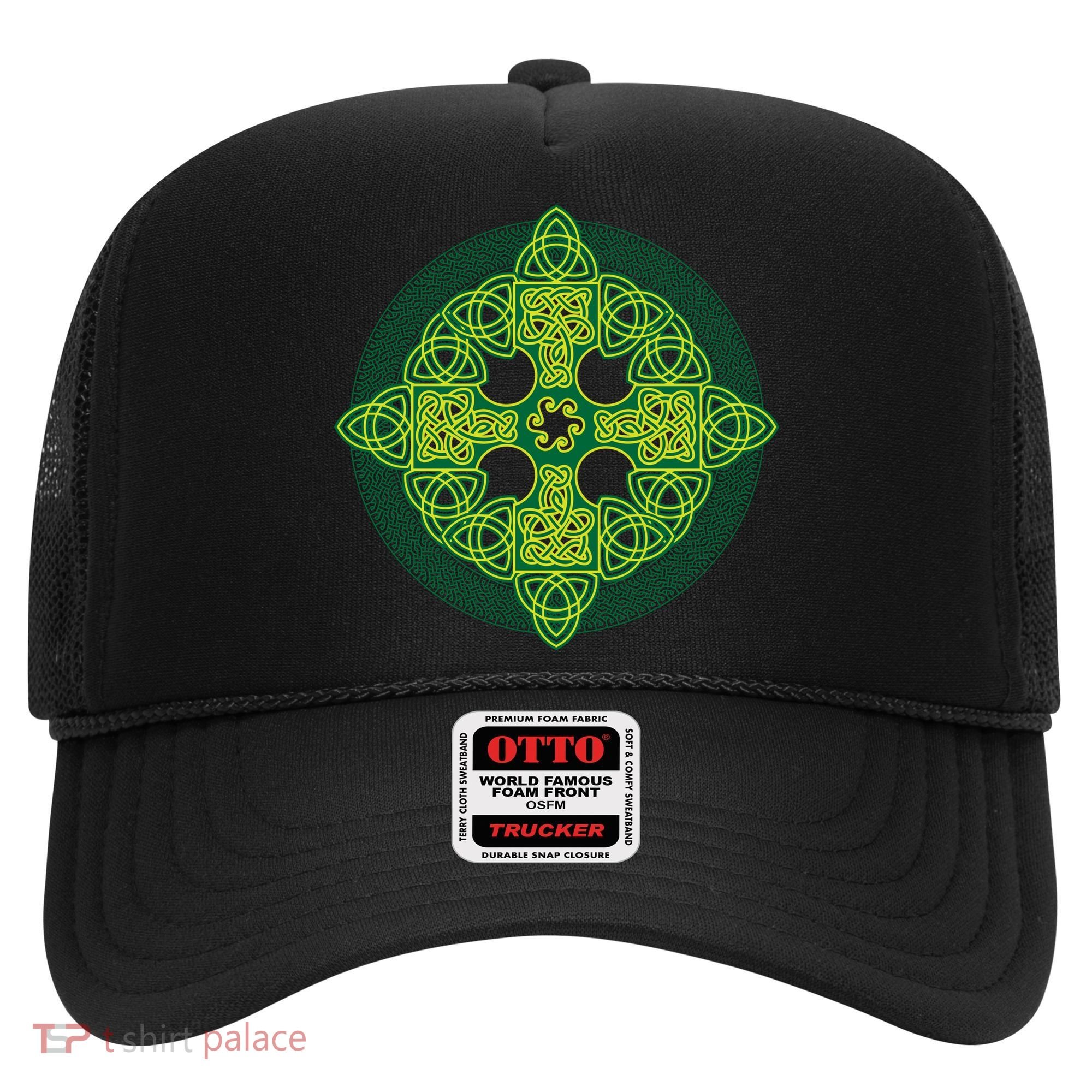 Celtic Knot Cross St. Patrick's Day Hat