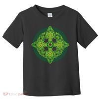 Celtic Knot Cross St. Patrick's Day Toddler T-Shirt thumb 0
