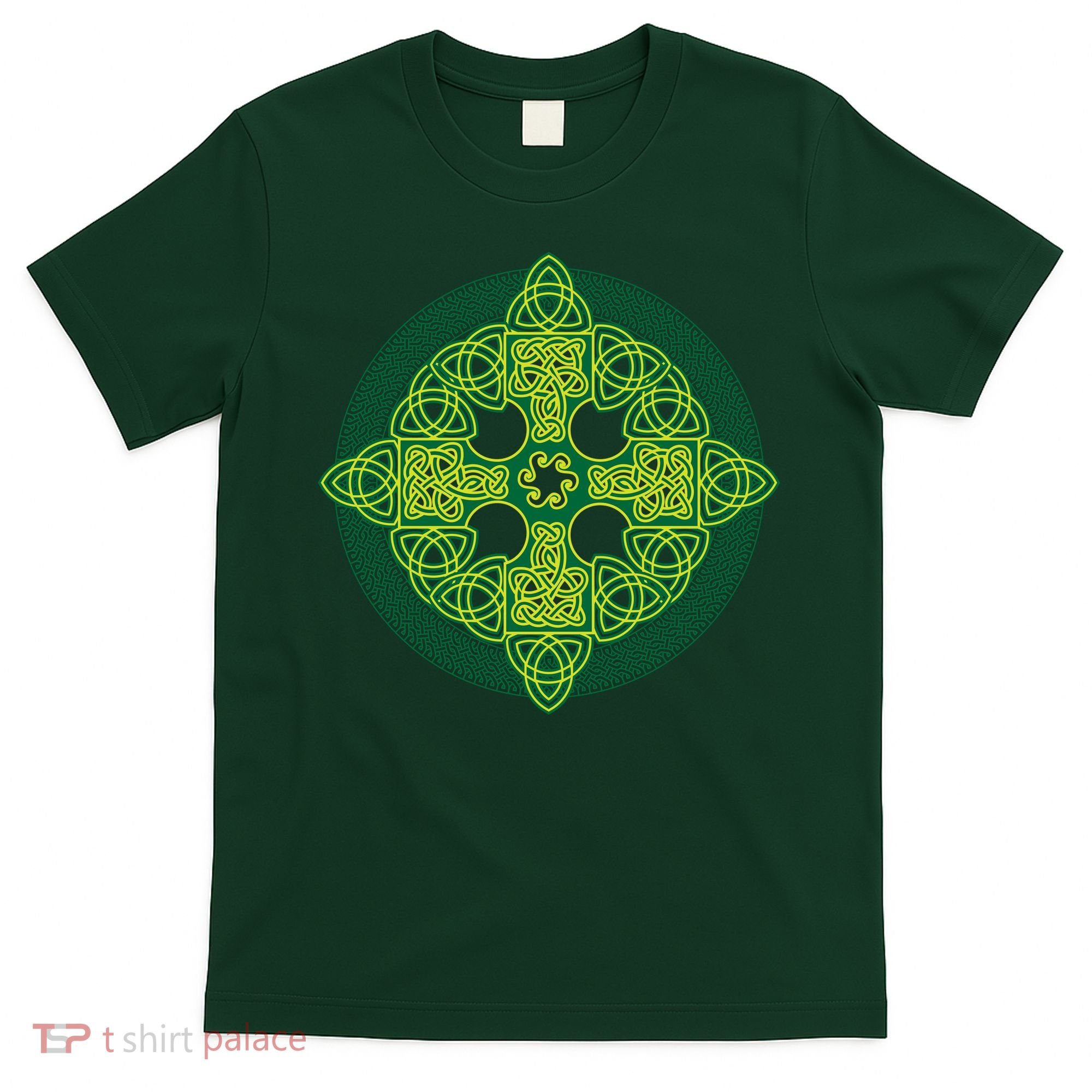 Celtic Knot Cross St. Patrick's Day T-Shirt