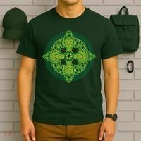 Celtic Knot Cross St. Patrick's Day T-Shirt thumb 6
