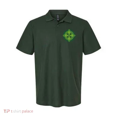 Celtic Knot Cross St. Patrick's Day Polo
