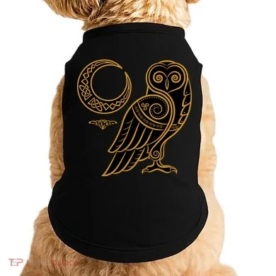 Celtic Knot Moon Owl Doggie Tank